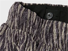 Name It black/zebra glitter nederdel